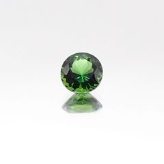 クロムトルマリン(宝石名クロム・トルマリン)タンザニア産 0.34ct 識別済[230823069]4.5x4.4mm前後