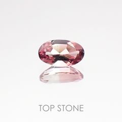 バイカラートルマリン(宝石名バイカラー・トルマリン) ブラジル産 0.27ct 識別済[20107125]5.3×3mm前後