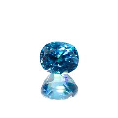 ラタナキリブルージルコン カンボジア産 2.07ct[220917925]6.5x5.5mm前後