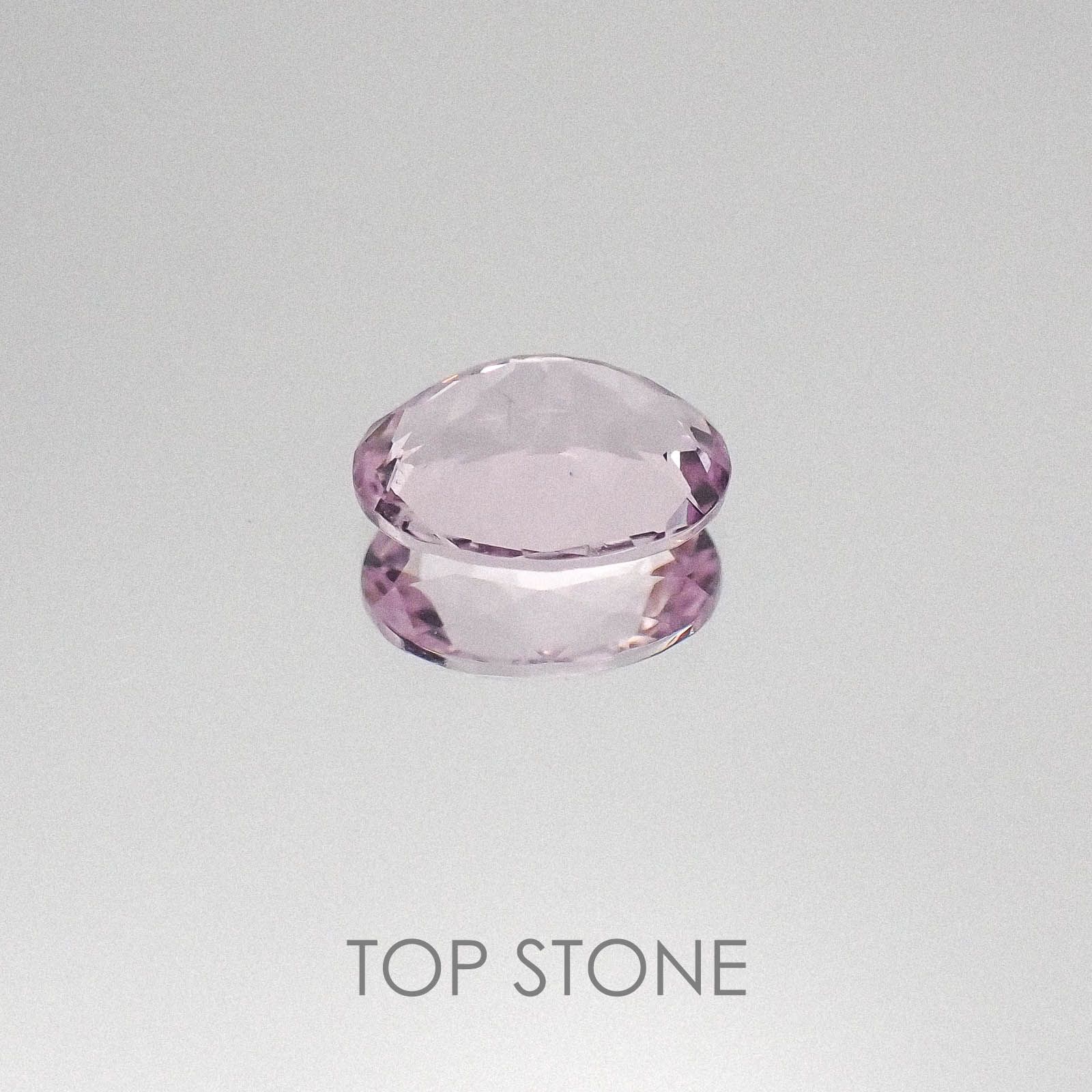 モルガナイト ブラジル産 ルース 1.14ct[20084370]8.1×6.3mm前後