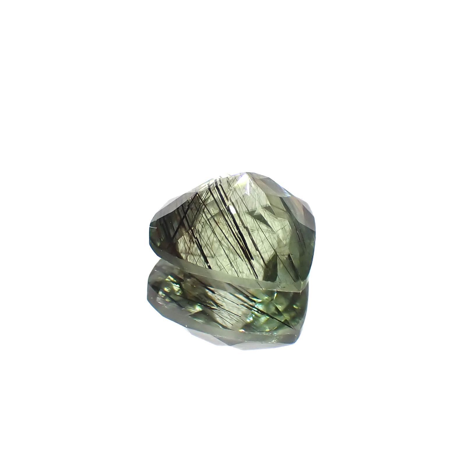 ルドウィジャイトインペリドット パキスタン産 1.90ct[221219515]8.5x8.2mm前後