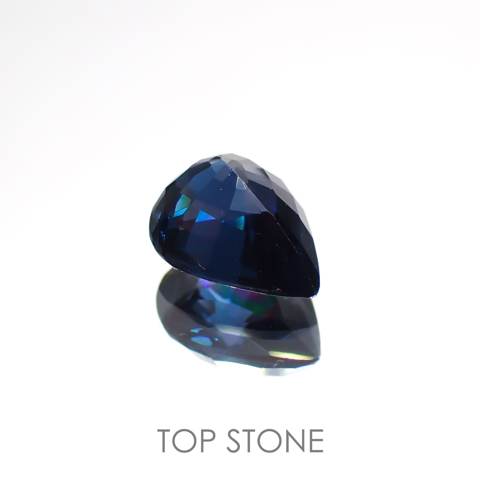 コバルトブルースピネル(宝石名ブルー・スピネル)スリランカ産 1.112ct ソ付(日独)[220113827]7.48x5.6mm前後