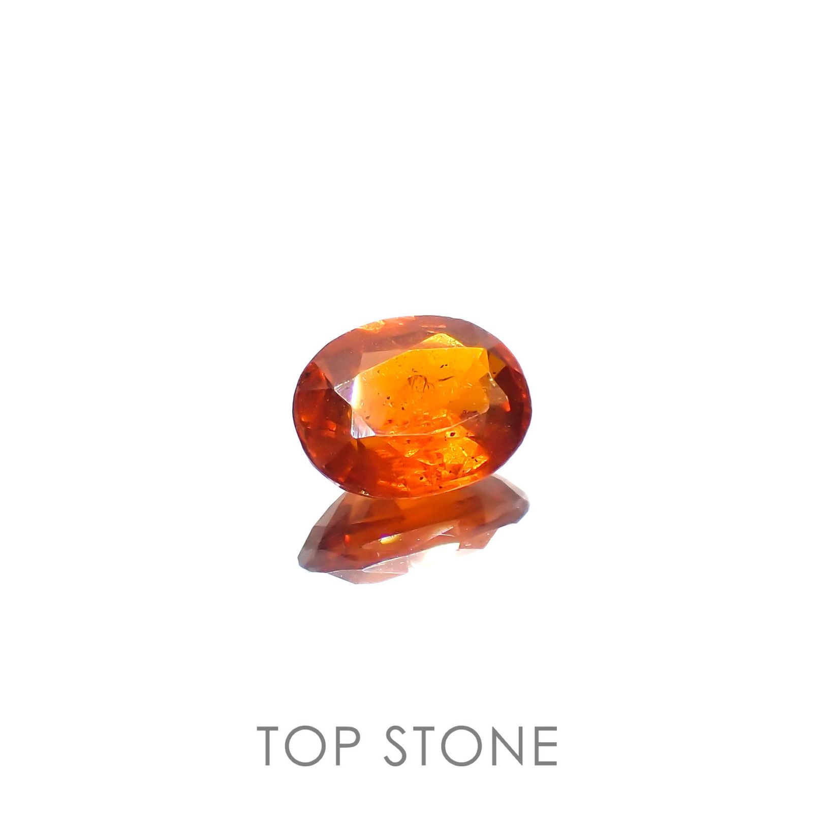 オレンジカイヤナイト ネパール産 1.87ct[230220598]8.8x6.9mm前後