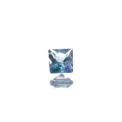 ◇プリンセスカット◇ブルーコーネルピン(宝石名ブルー・コーネルピン)タンザニア産 0.11ct 識別済[240527689]2.6x2.6mm前後