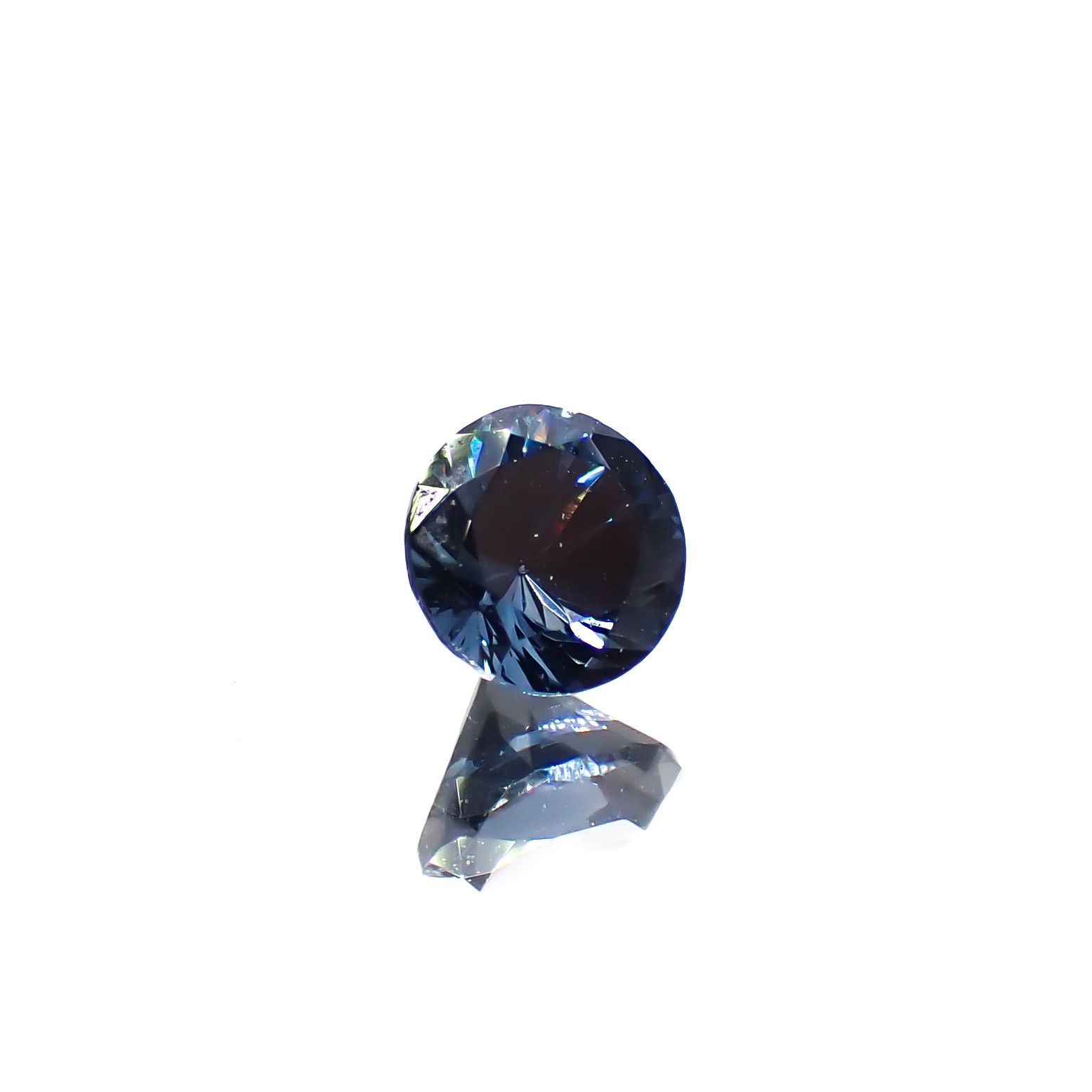 コバルトブルースピネル(宝石名ブルー・スピネル)タンザニア産 0.296ct ソ付(日独)[240928995]3.83x3.86mm前後