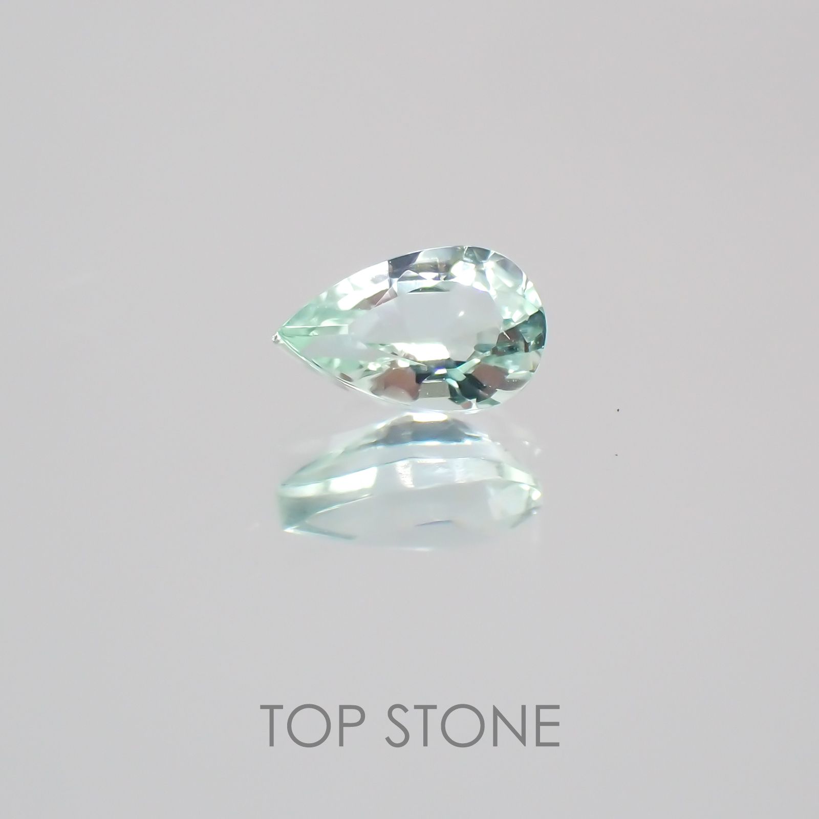 ミントベリル(グリーンベリル) ブラジル産 ルース 0.2ct[21059713]4.8×3mm前後