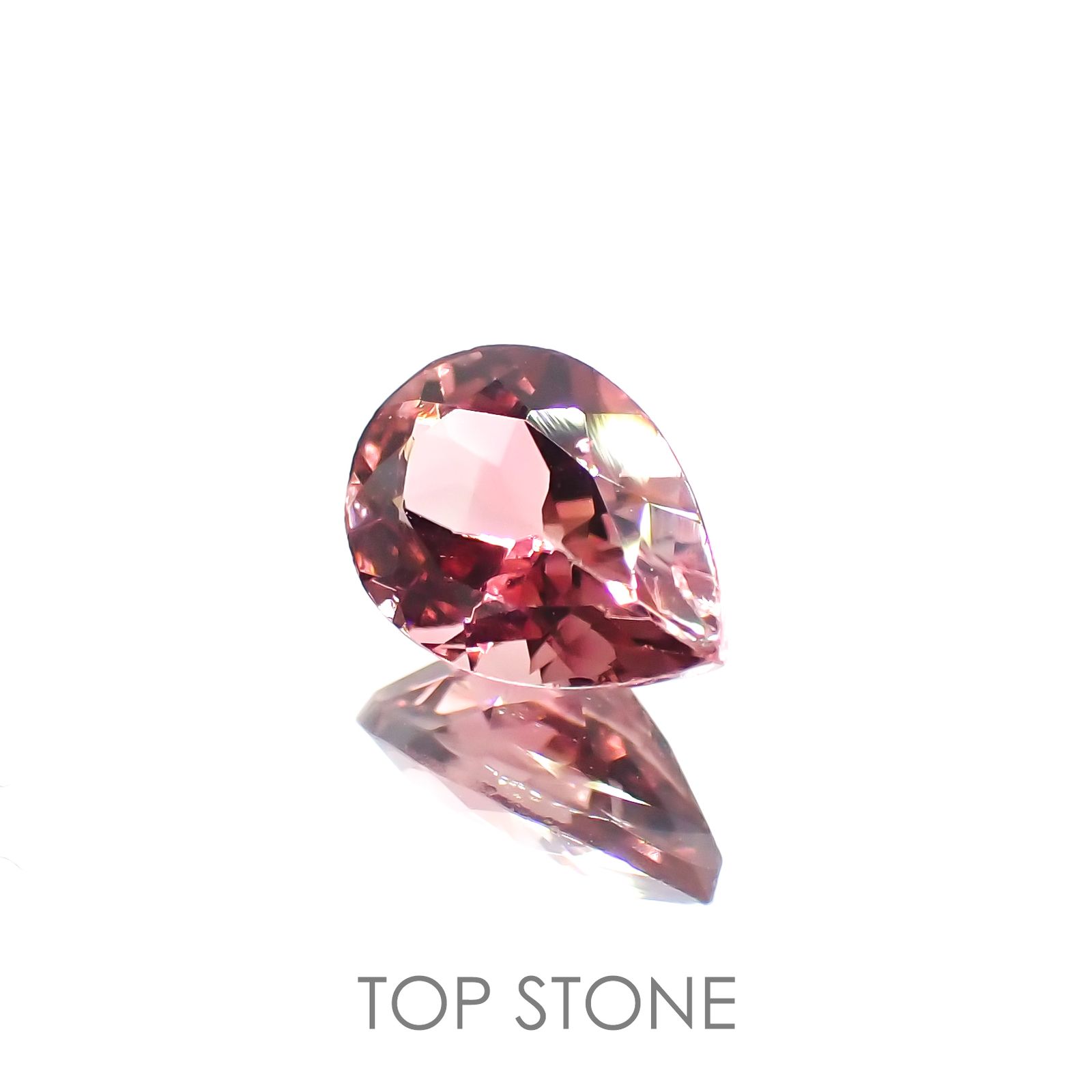 バイカラートルマリン(宝石名バイカラー・トルマリン) コンゴ民主共和国産 1.274ct ソ付(彩珠)[211013604]9×6.1mm前後