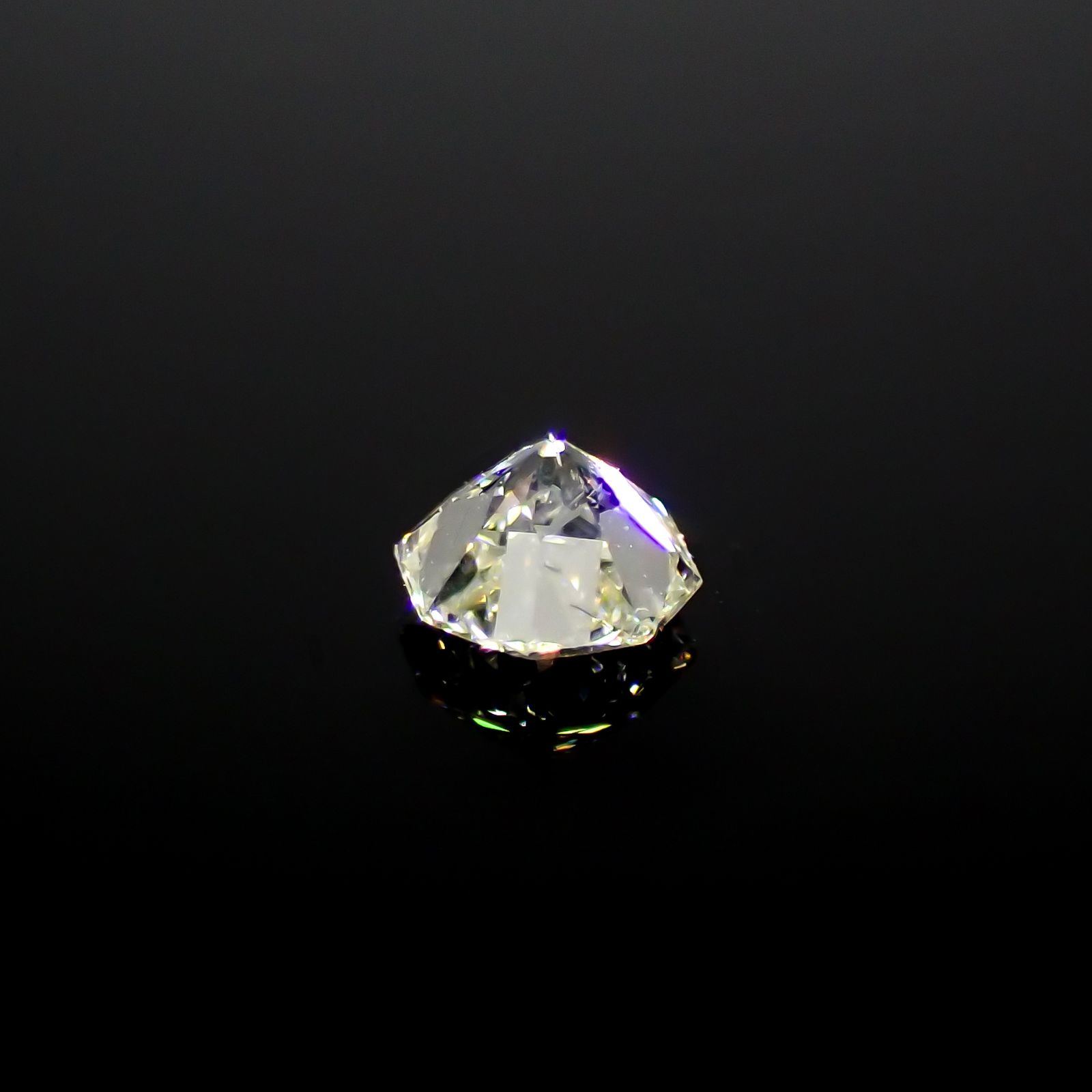◇オクタゴンカット◇ダイヤモンド 0.12ct[240427032]3x2.9mm前後