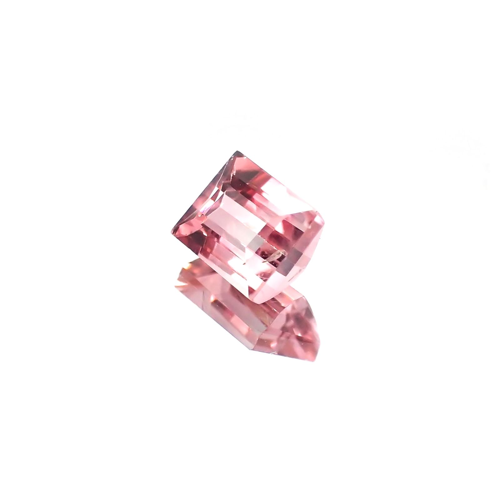 バイカラートルマリン(宝石名バイカラー・トルマリン)ブラジル産 0.86ct 識別済[230622374]5.9x4.6mm前後