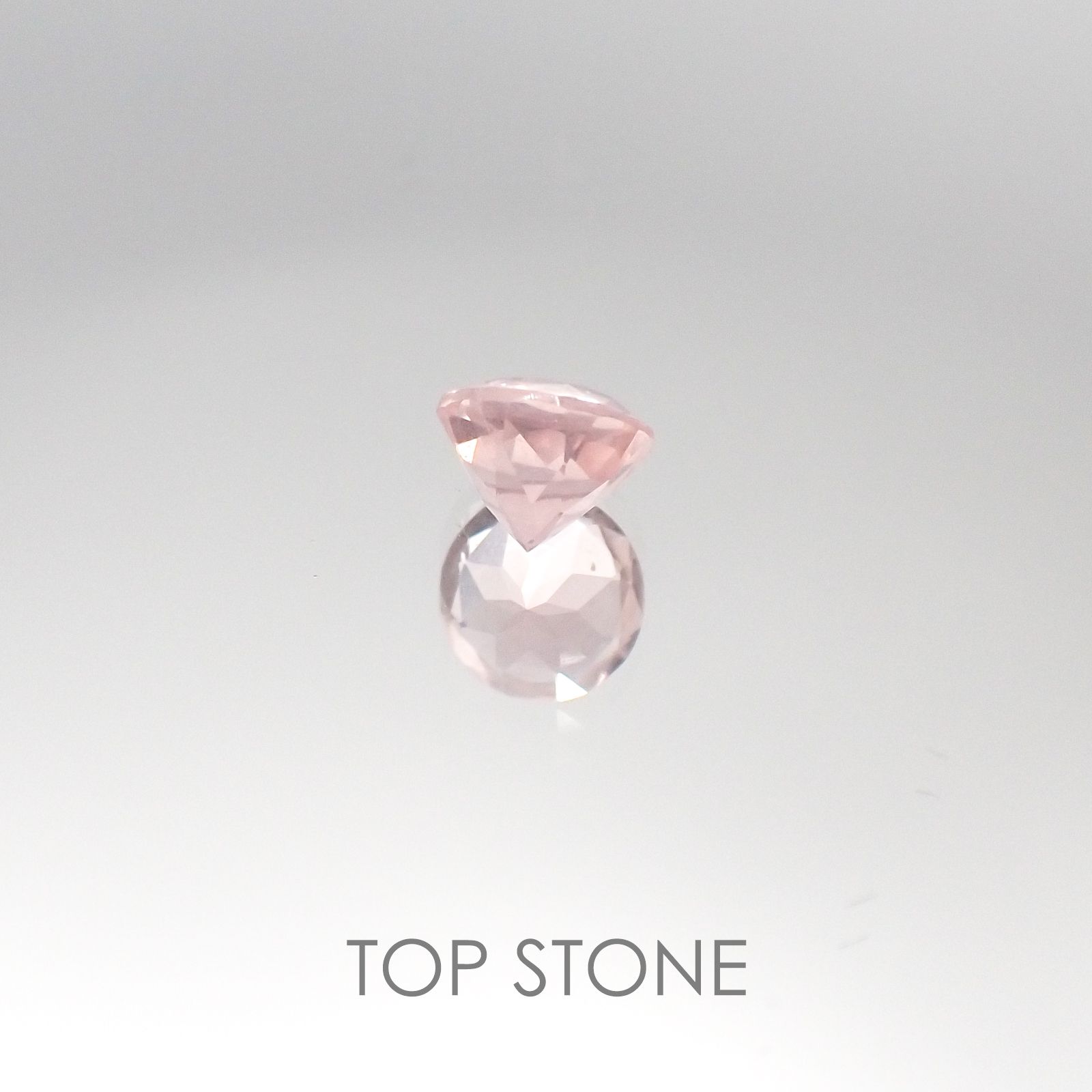 ローズクォーツ(宝石名ローズ・クォーツ) モザンビーク産 0.50ct 識別済[20095378]5.2×5.1mm前後