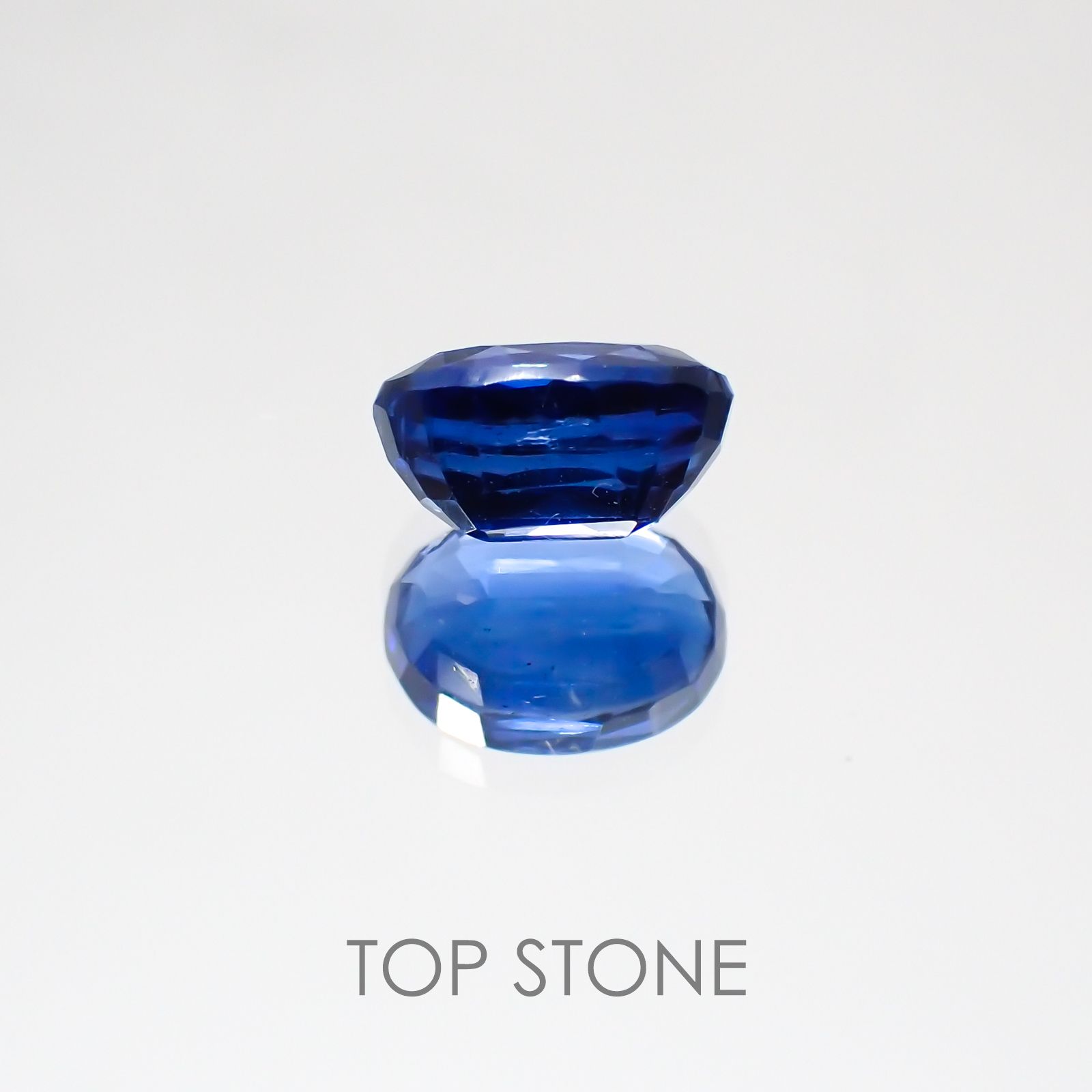 カイヤナイト(宝石名カイヤナイト) ネパール産 1.24ct 識別済[20063058]6.8×5.1mm前後