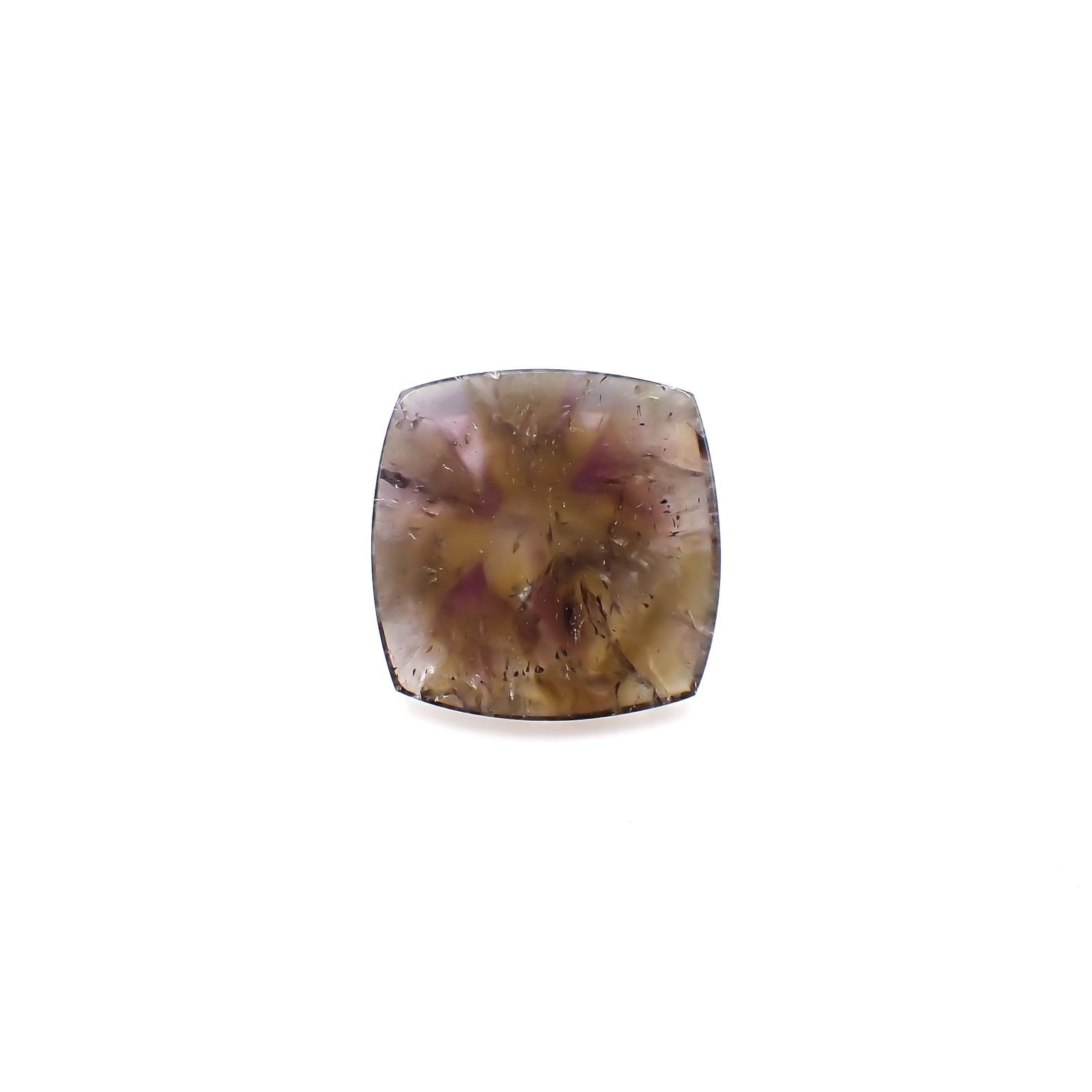 トラピッチェアメトリン 偏光板2枚付き  ブラジル・ミナスジェライス州産 16.28ct[220918108]22.5x22.3mm前後