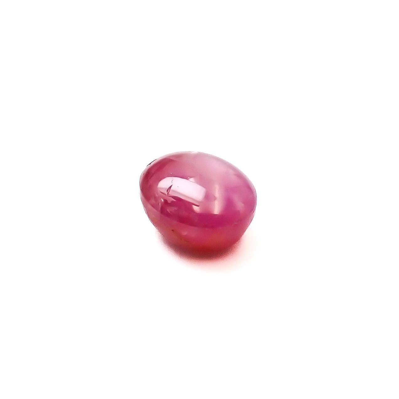スタールビー ビルマ産 1.77ct / 6.9x5.6mm前後 [260532246]