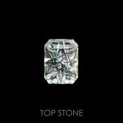 ◇甲州貴石切子Plus Three◇ミントトルマリン(宝石名トルマリン)カード付き ルワンダ産 1.189ct ソ付(彩珠)[220113927]7.6x5.8mm前後