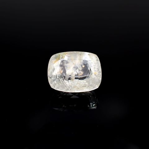 ニードルイントパーズ(チューブイントパーズ) ブラジル産 19.70ct[221018519]16.5x13.4mm前後