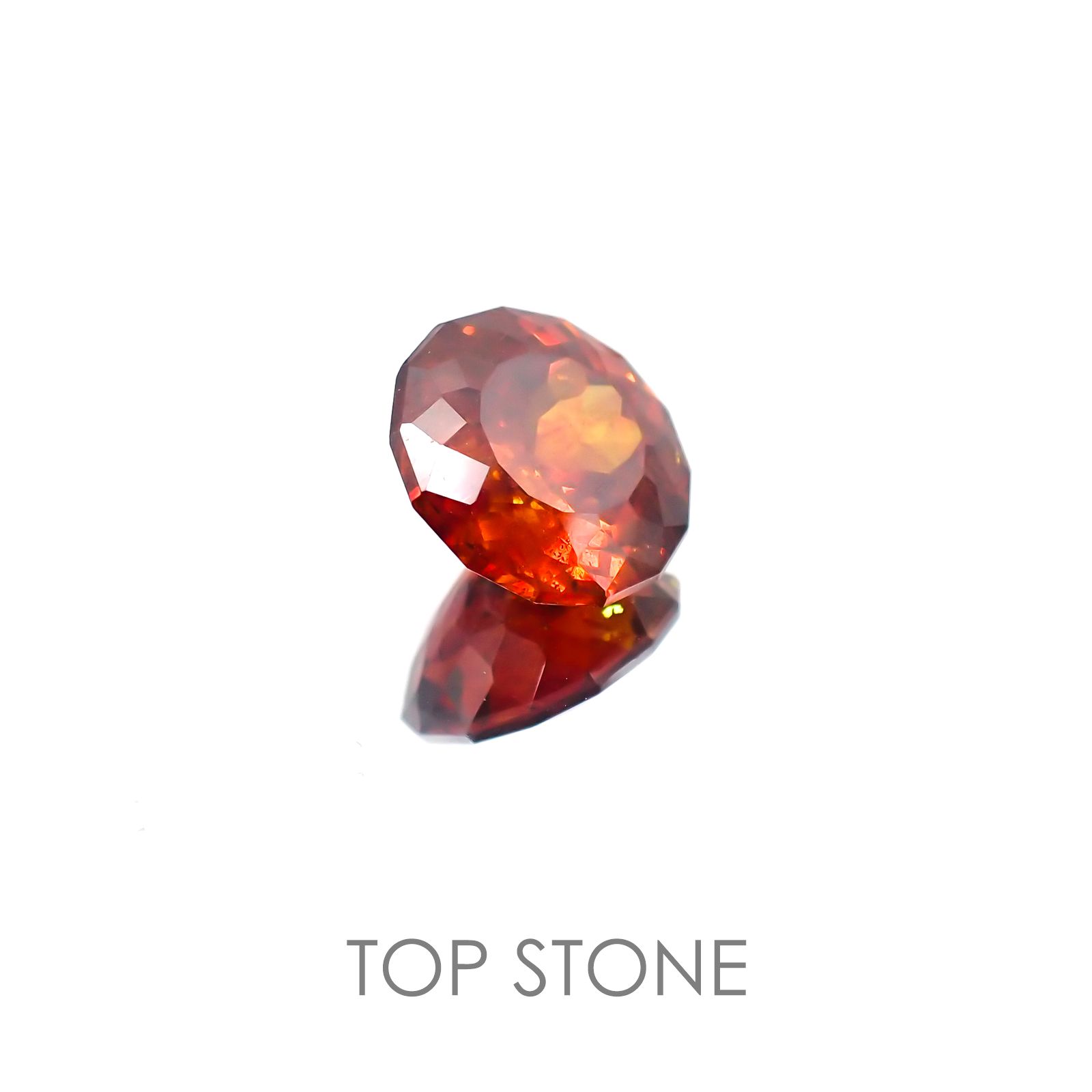 スファレライト スペイン産 ルース 5.27ct[20118345]10.8×10.8mm前後