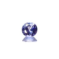 タンザナイト(宝石名タンザナイト)タンザニア産 0.67ct 識別済[240627882]5.6x5.6mm前後
