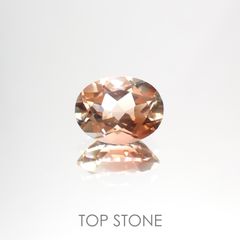 オレゴンサンストーン(宝石名ラブラドライト)アメリカ・オレゴン州産 1.46ct 識別済[220113875]8.5x6.6mm前後