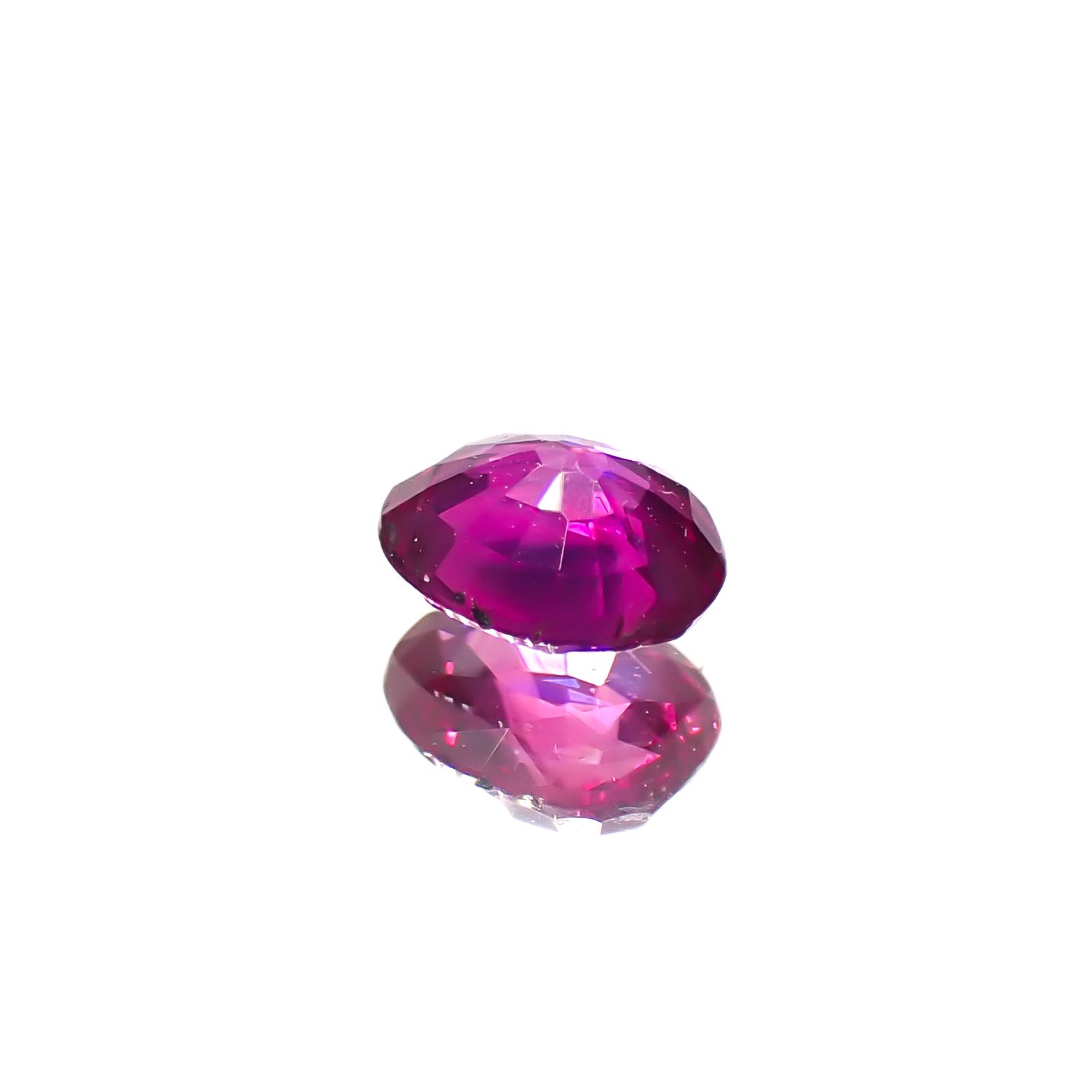 ルビー 非加熱 ビルマ産 0.28ct[240628044]4.2x3.4mm前後