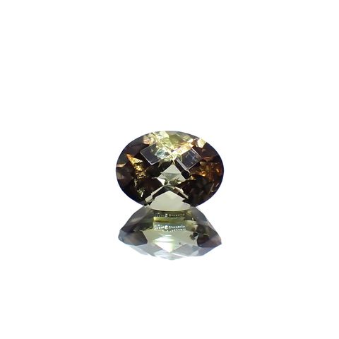 ◇チェッカーカット◇アンダリュサイト スリランカ/マダガスカル産 0.99ct[240226140]6.9x5.1mm前後