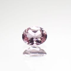 ピンクダイアスポア(宝石名ダイアスポア) アフガニスタン産 0.38ct 識別済[210812434]5.2×4mm前後