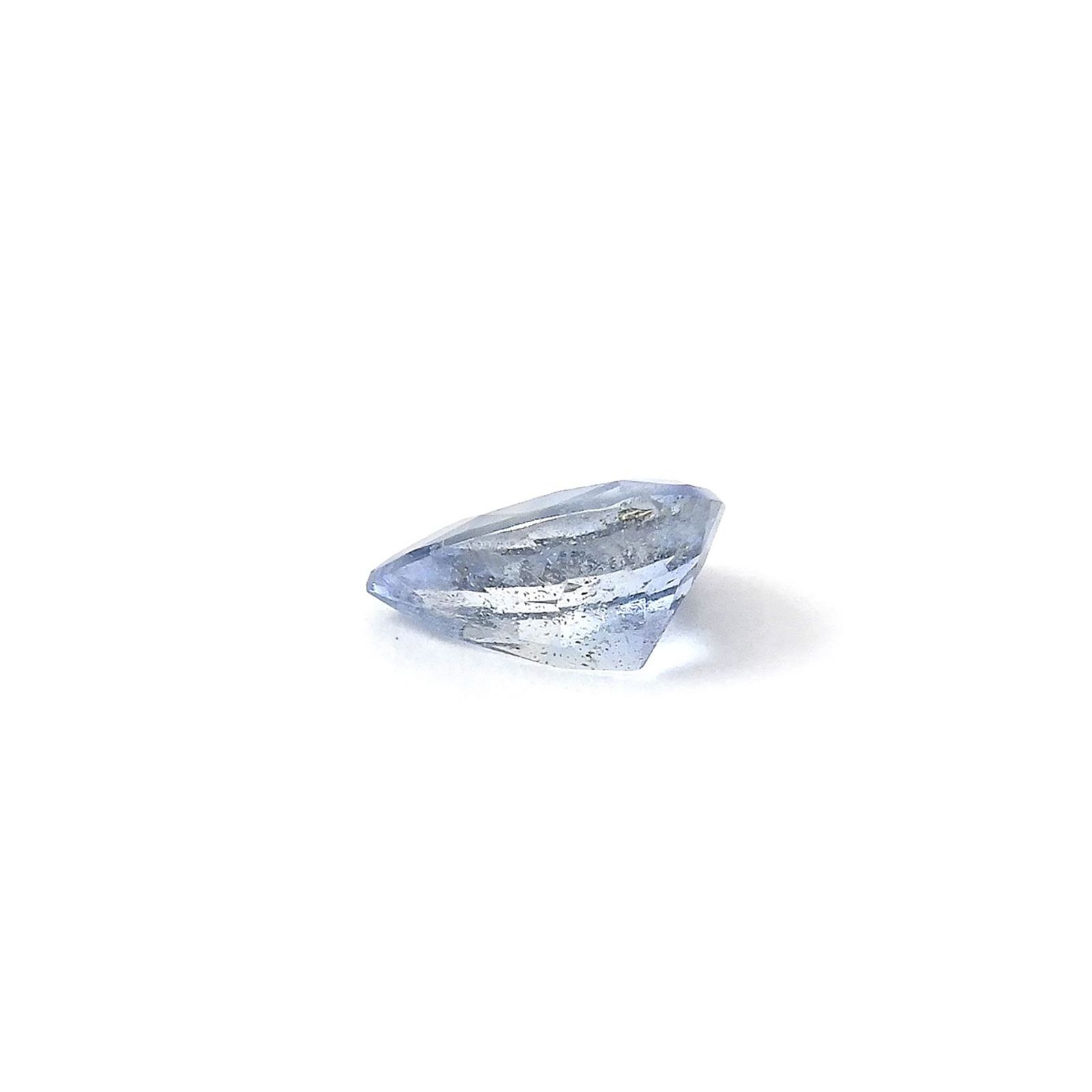 ジェレメジェバイト(宝石名エレメージェバイト)ナミビア産 ソ付(彩珠) 0.450ct / 6.4x4mm前後 [230823133]