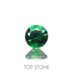 ツァボライト(宝石名ガーネット)タンザニア産 0.15ct 識別済[221018717]3.3x3.3mm前後