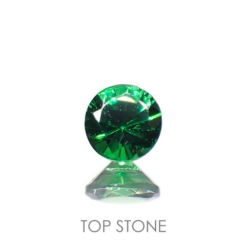 ツァボライト(宝石名ガーネット)タンザニア産 0.15ct 識別済[221018717]3.3x3.3mm前後