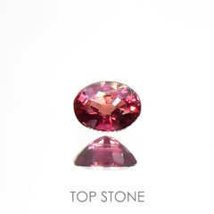 ルビー(宝石名ルビー)タンザニア産 0.19ct 識別済[220115046]3.8x2.9mm前後
