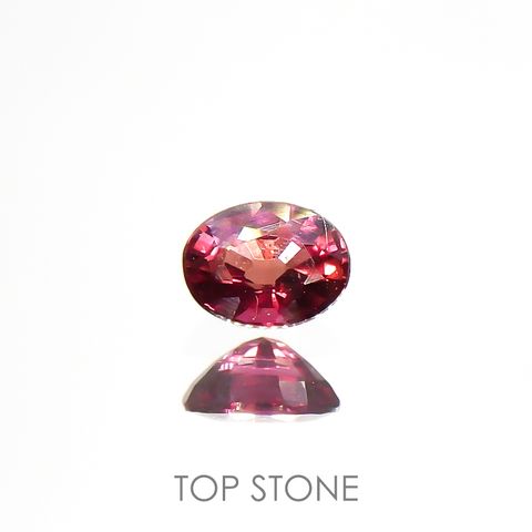 ルビー(宝石名ルビー)タンザニア産 0.19ct 識別済[220115046]3.8x2.9mm前後