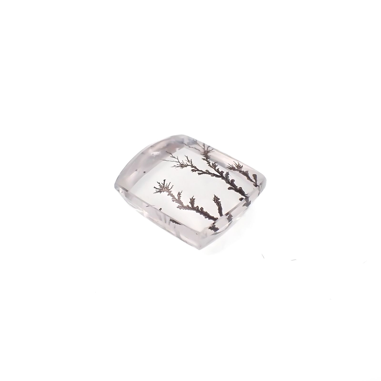 デンドリチッククォーツ ブラジル産 6.55ct[230321071]12.7x11mm前後
