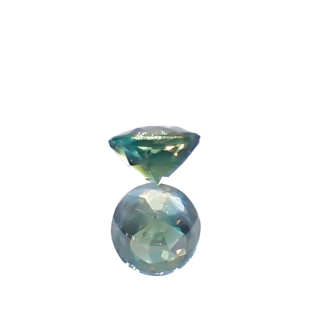 シルキーアレキサンドライト ブラジル・ミナスジェライス州ヘマチタ鉱山産 0.073ct[240929060]2.5x2.4mm前後