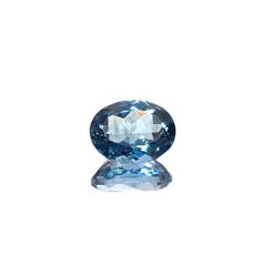 サンタマリアアクアマリン ブラジル産 1.24ct [250229902]8x6.1mm前後