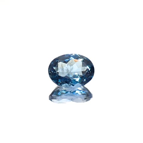 サンタマリアアクアマリン ブラジル産 1.24ct [250229902]8x6.1mm前後