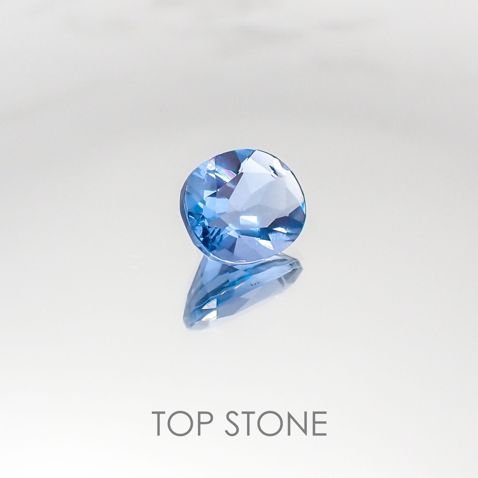 カラーチェンジフローライト ブラジル産 ルース 3.06ct[20095831]10.1×8.1mm前後