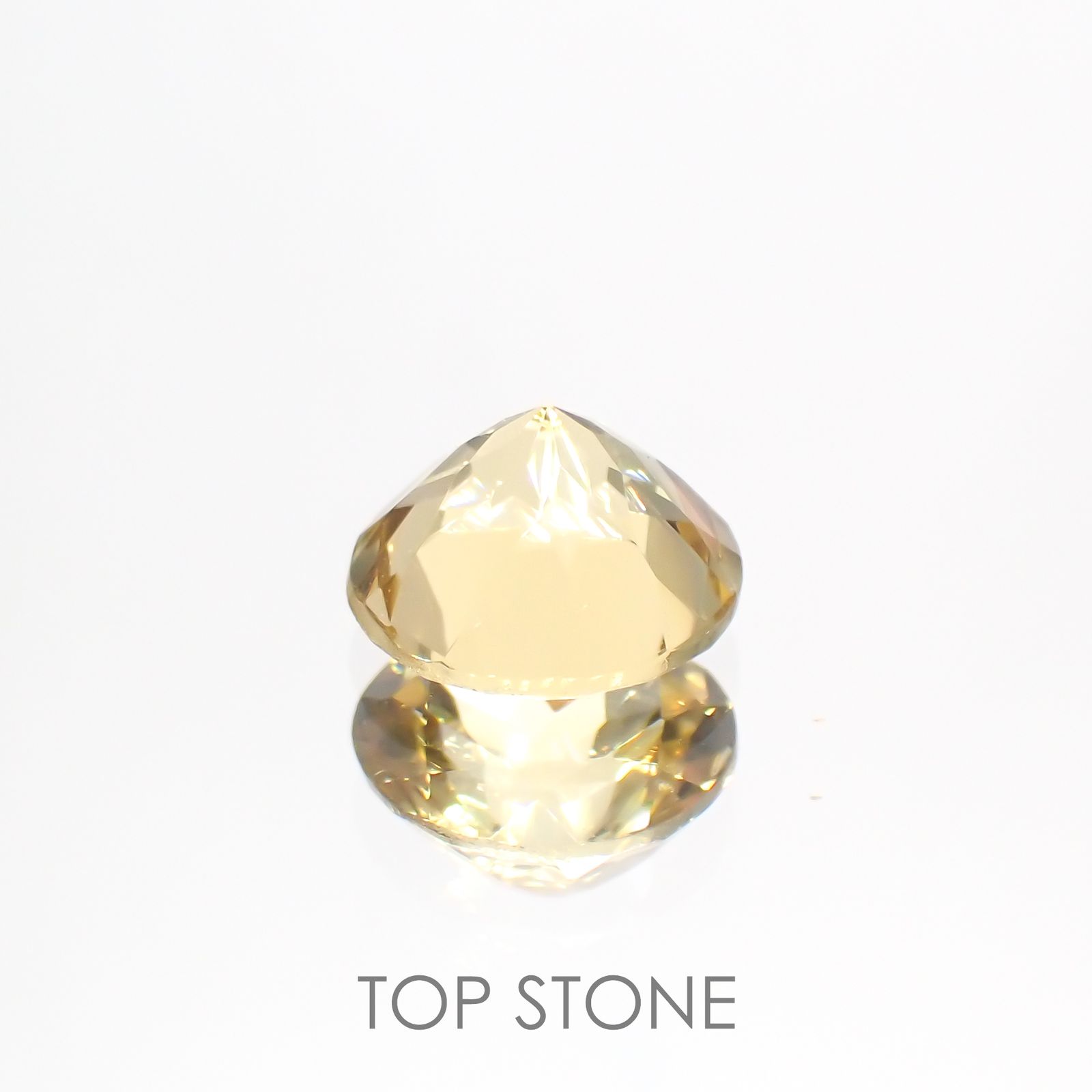 イエローベリル(宝石名イエロー・ベリル)ブラジル産 1.17ct 識別済[211113650]7.1x7mm前後