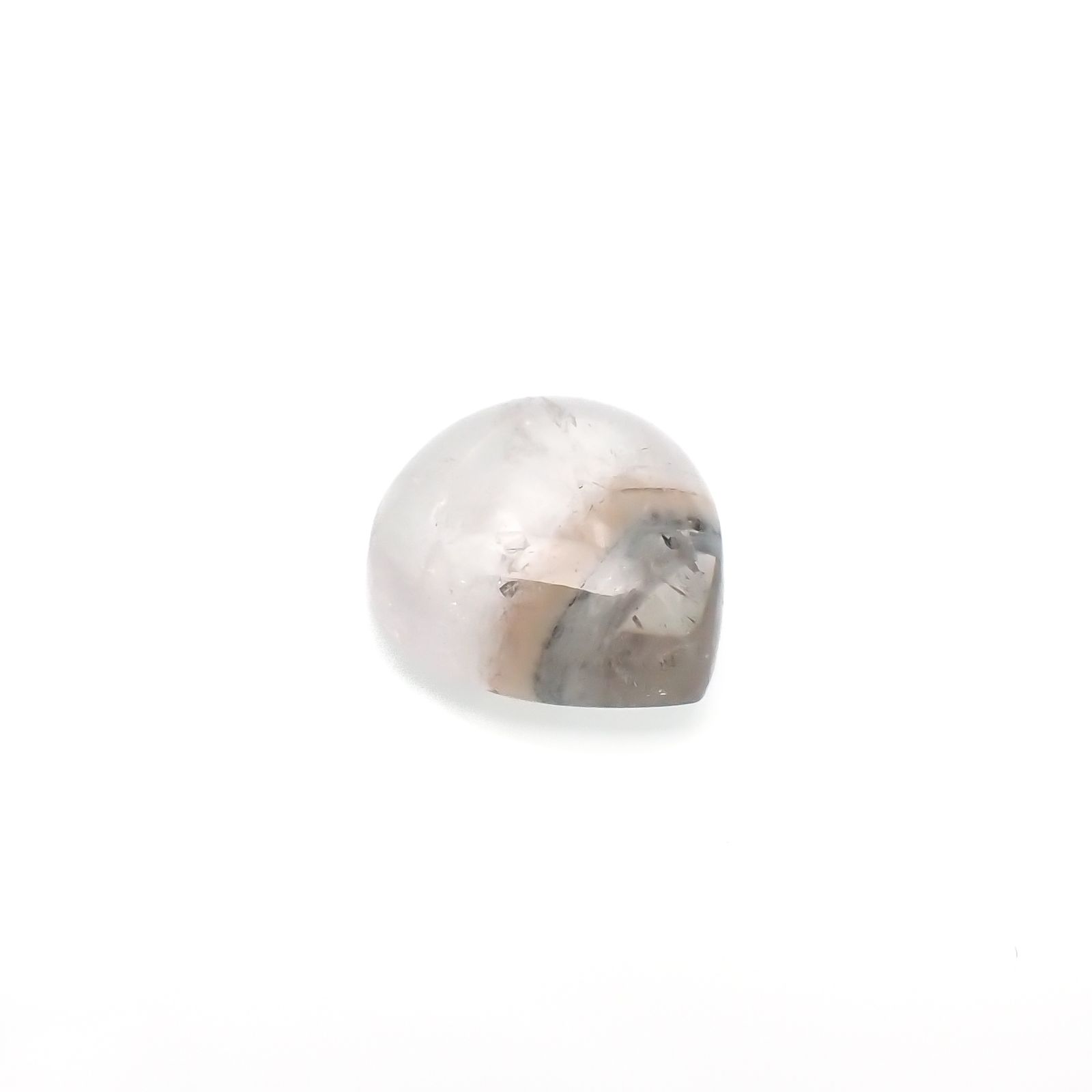 パライバクォーツ(宝石名ギラライト イン クォーツ)ブラジル・パライバ州産 6.52ct 識別済[230722558]13.7x12.7mm前後