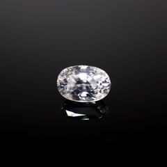 カラーレスジルコン(宝石名ジルコン)スリランカ/カンボジア産 0.94ct 識別済[240928895]6.2x4.2mm前後