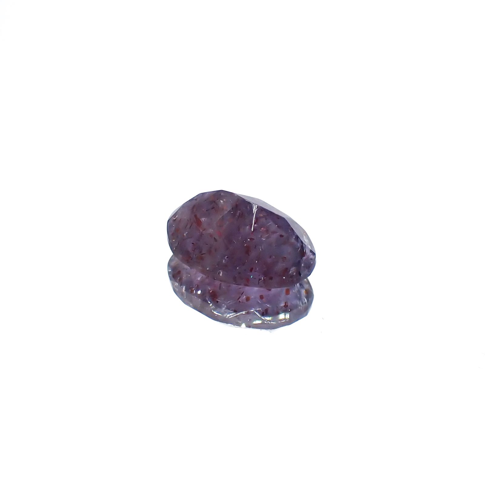 ブラッドショットアイオライト インド産 1.76ct[240125372]9.6x6.7mm前後