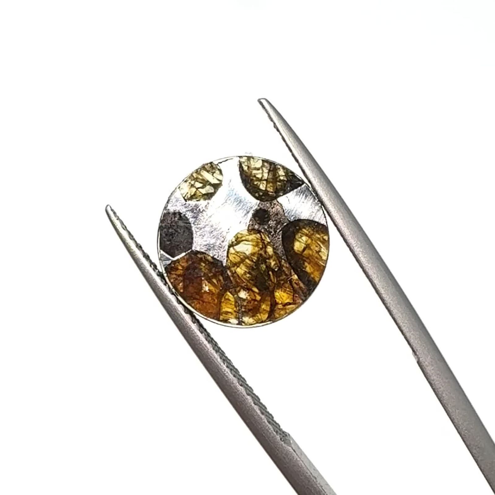 パラサイト隕石Sericho トリプレット 発見地:ケニア 4.04ct