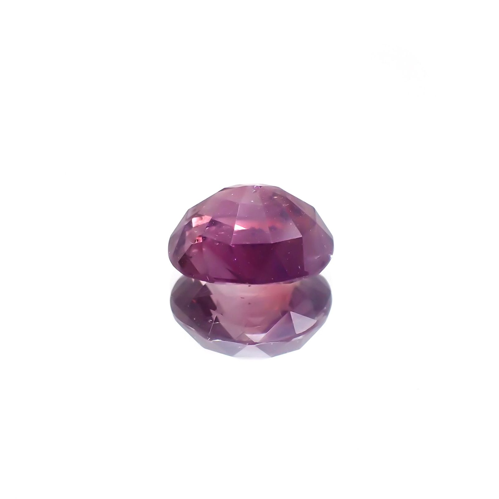 パープルサファイア(宝石名バイオレット・サファイア) カシミール地方産 2.025ct ソ付(彩珠)[210310237]7.7×7.1mm前後