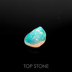 ◇バロック型◇エチオピアオパール エチオピア産 ルース 1.59ct[210611401]9.9×7.5mm前後
