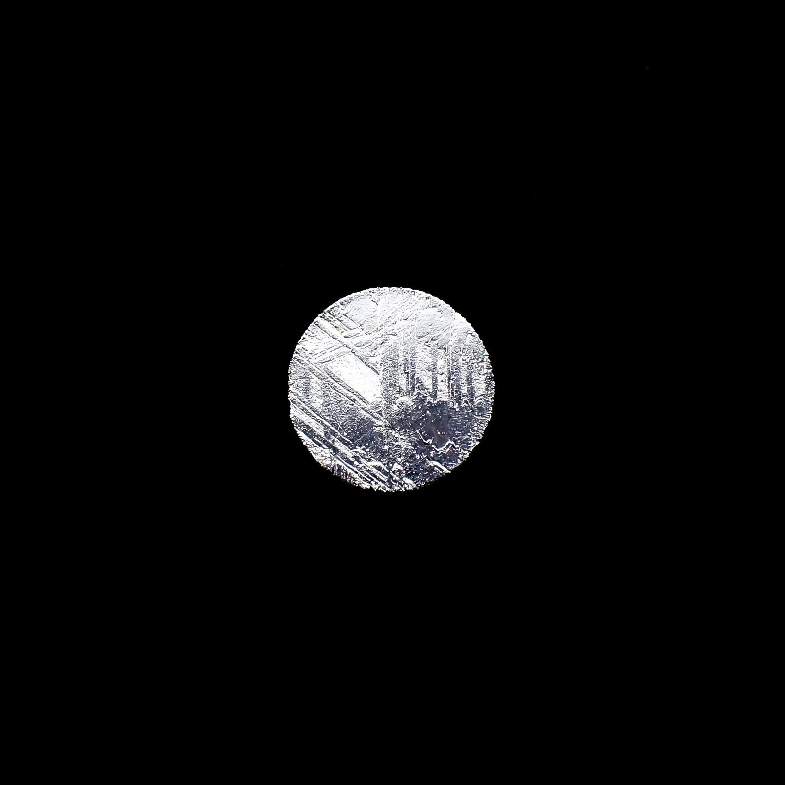 アルタイ隕石 発見地:中国 1.74ct[240125562]9.9x9.9mm前後