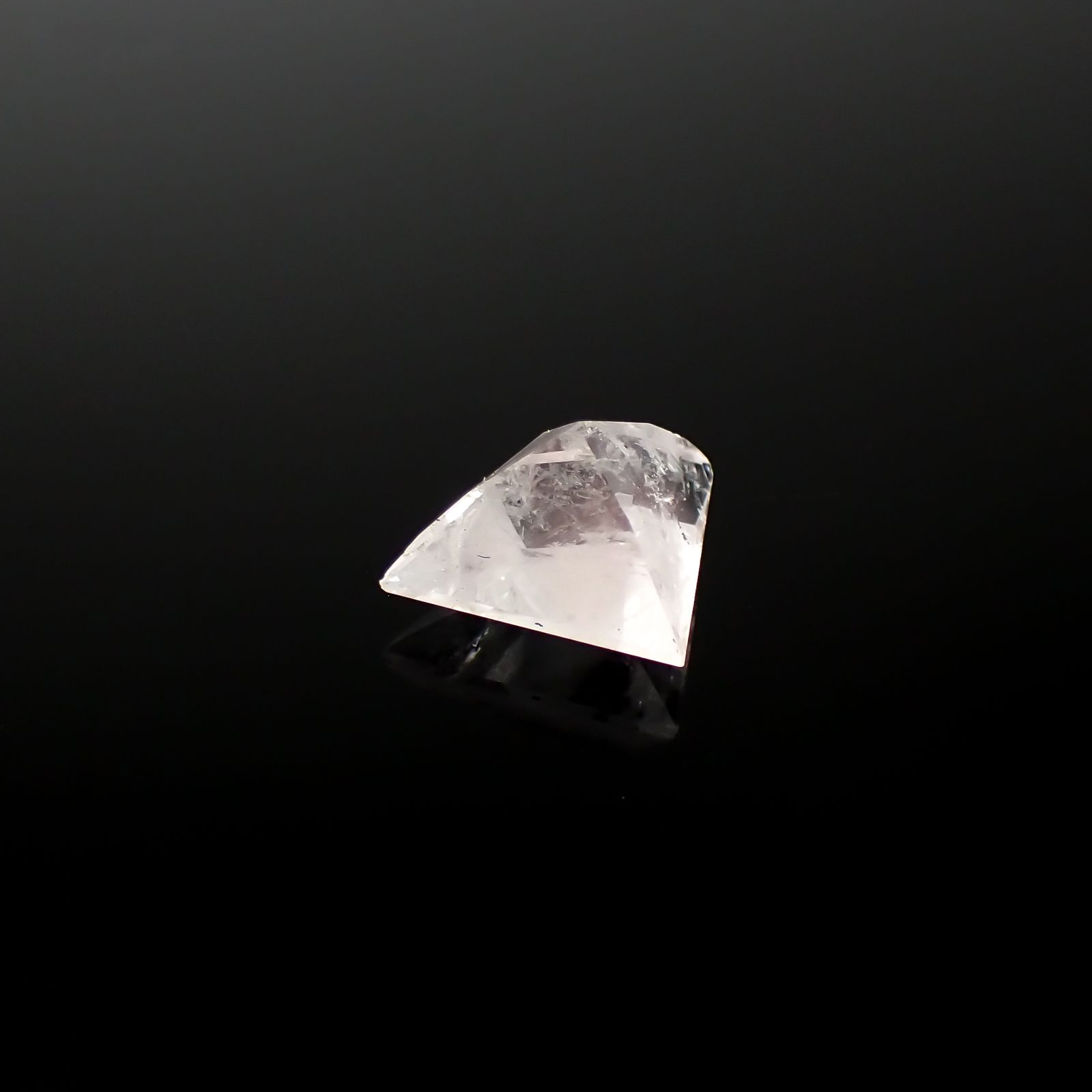 ◇カスタム・ペンタゴンカット◇ピンクエンジェルラダー マダガスカル産 3.65ct[240125434]11.1x13.5mm前後