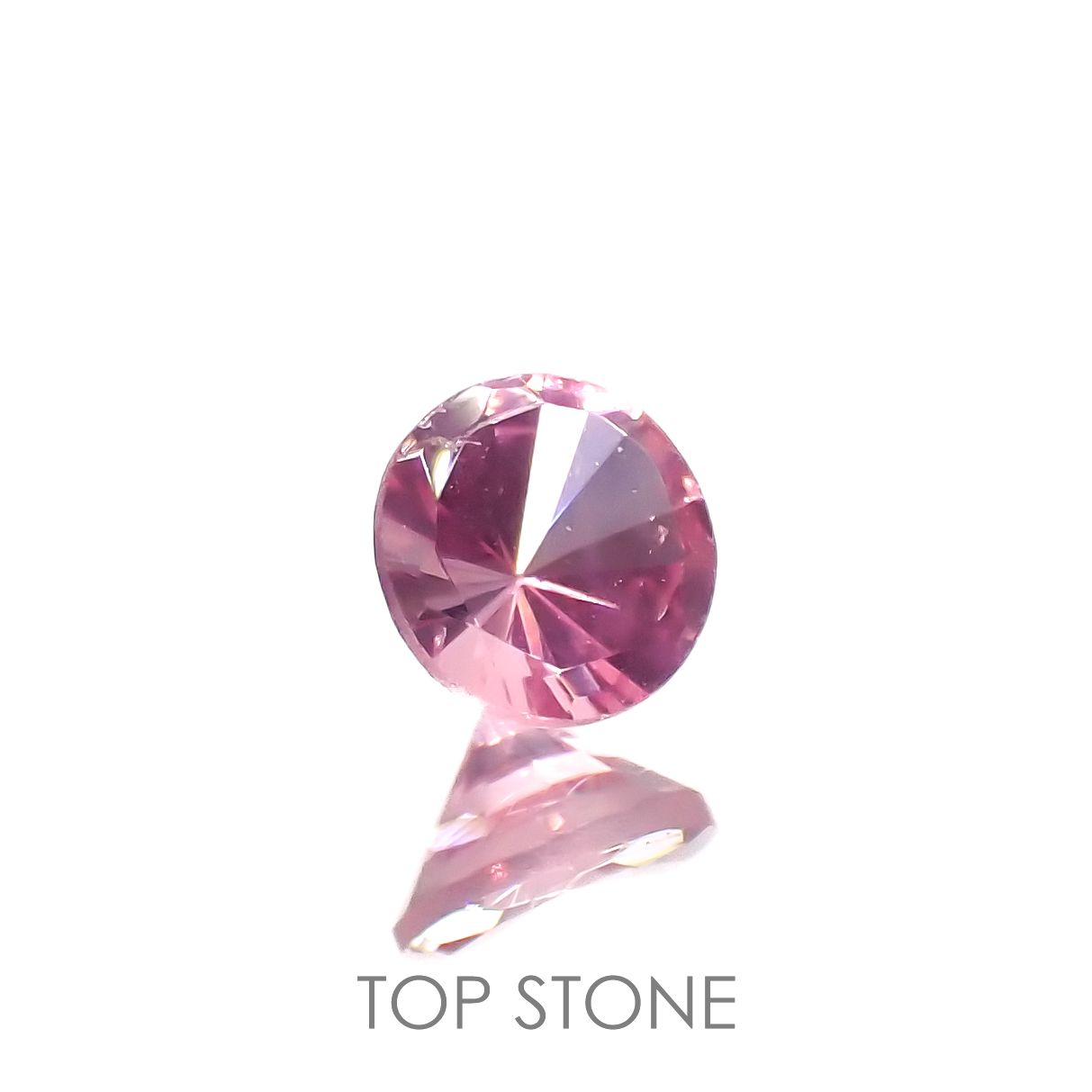 ホットピンクスピネル タンザニア産 0.12ct[221018296]2.9x2.9mm前後