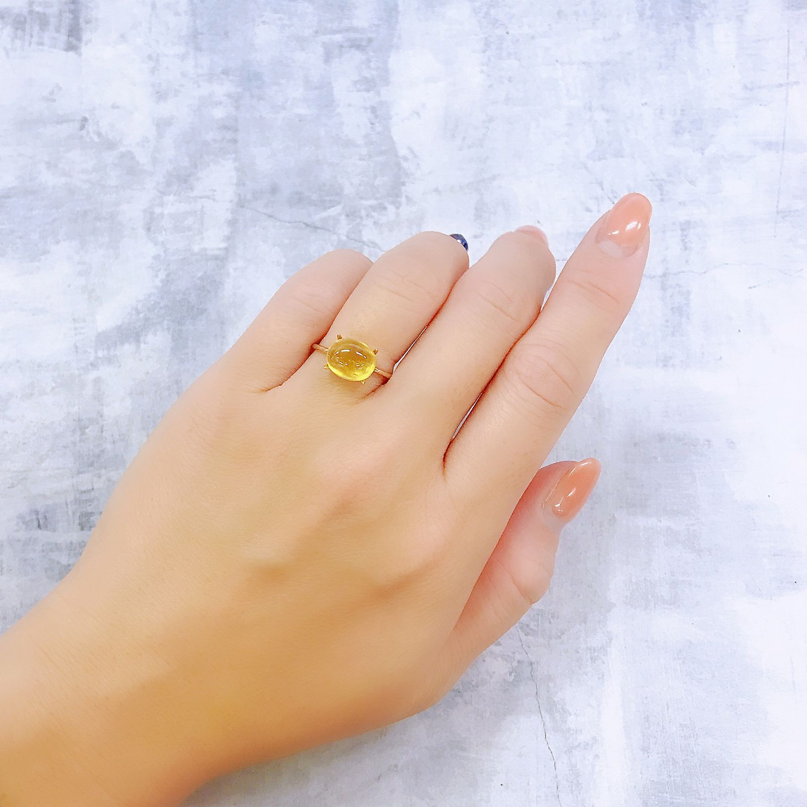 イエローベリルキャッツアイ(宝石名イエロー・ベリル キャッツアイ)ブラジル産 2.99ct 識別済[220917871]10x8.2mm前後
