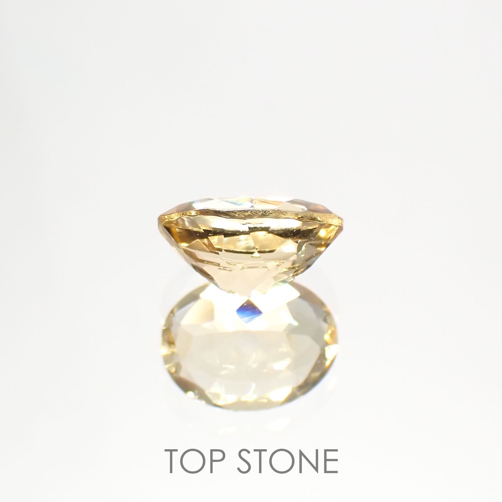 イエローベリル(宝石名イエロー・ベリル)ブラジル産 1.15ct 識別済[211113656]8x6.1mm前後