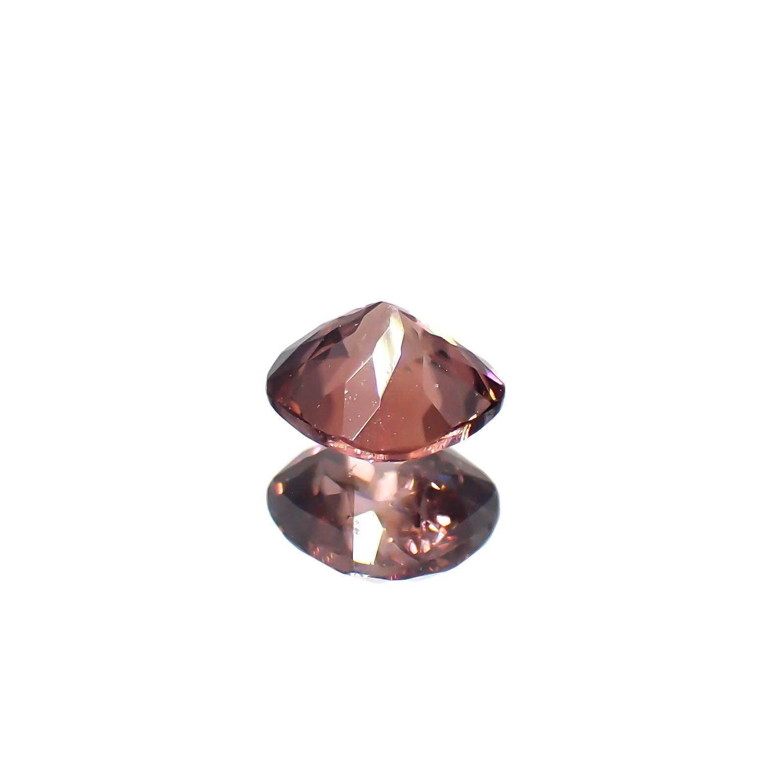 ピンクジルコン スリランカ/カンボジア産 0.51ct[240627923]4.2x4mm前後
