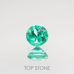 エメラルド(宝石名エメラルド) コロンビア産 0.20ct 識別済[210913161]3.7×3.7mm前後
