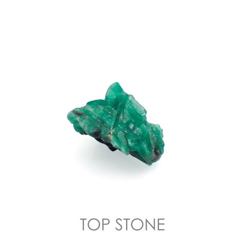 エメラルド原石 コロンビア産 10.92ct[220115508]16.6x14.2mm前後